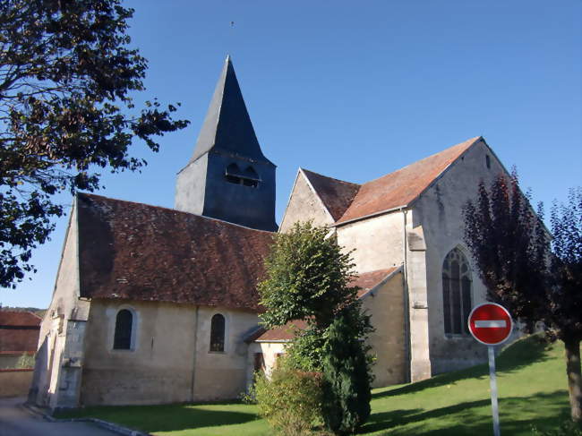 L'église Saint-Aubin - Ville-sur-Arce (10110) - Aube