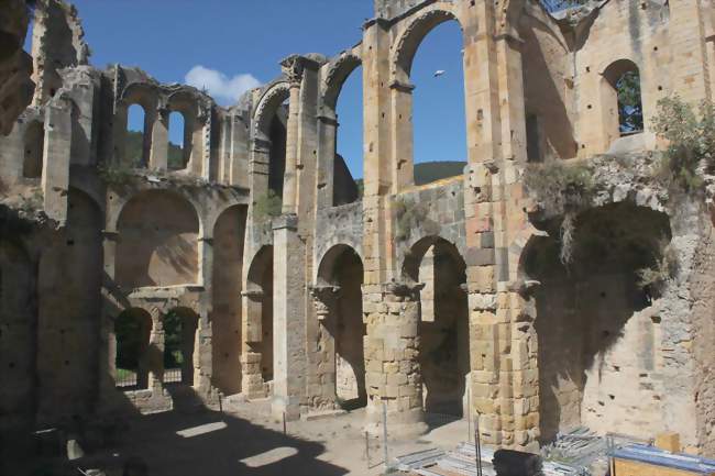 Ruines de l'abbaye d'Alet - Alet-les-Bains (11580) - Aude