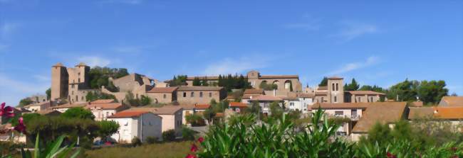 Vue panoramique - Argens-Minervois (11200) - Aude