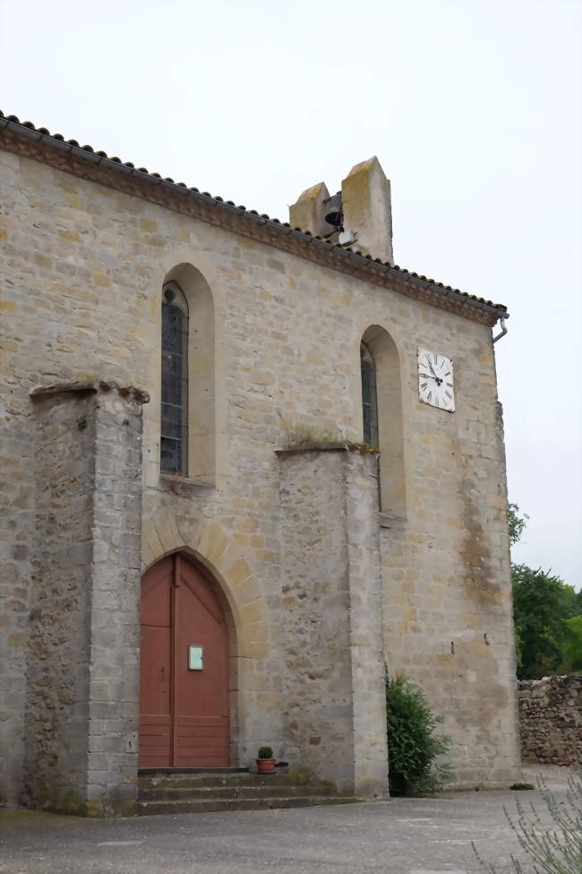 L'église - Caudeval (11230) - Aude