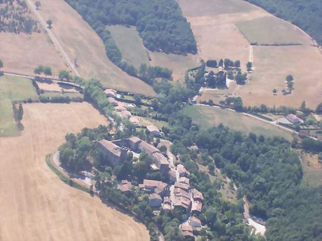 Vue aérienne - La Pomarède (11400) - Aude