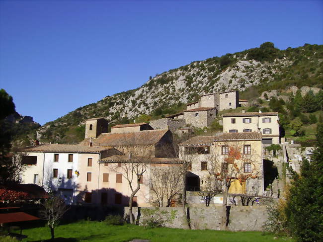 Vue de Termes depuis le sud-est - Termes (11330) - Aude
