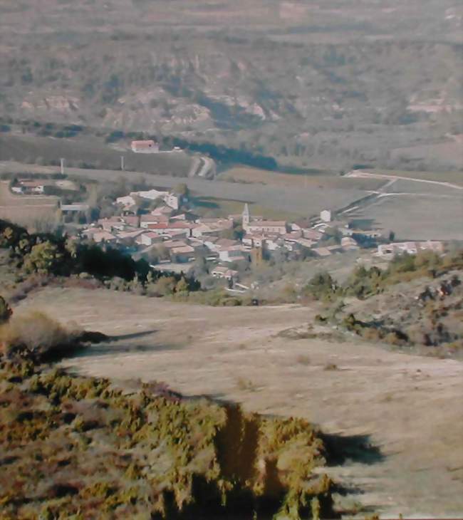 Vue panoramique des hauteurs de Saint-Pierre - Tourreilles (11300) - Aude