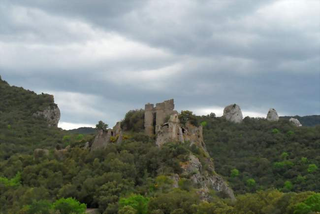Château de Durfort sur la commune de Vignevieille - Vignevieille (11330) - Aude