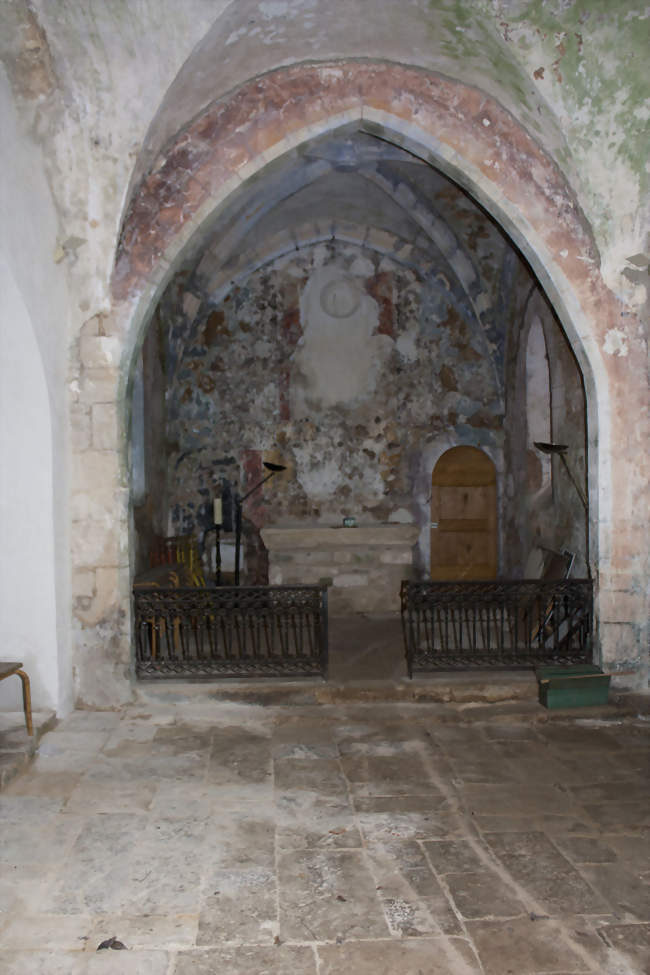 Abside de l'église de Saint-Xist - Le Clapier (12540) - Aveyron