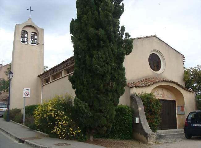 L'église paroissiale - Belcodène (13720) - Bouches-du-Rhône