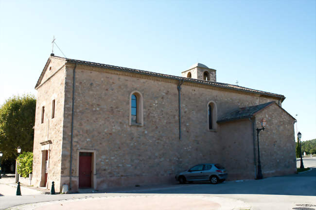 L'église Saint-Antoine - Châteauneuf-le-Rouge (13790) - Bouches-du-Rhône