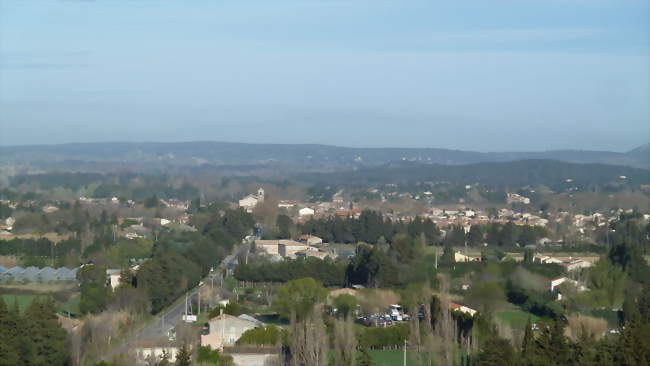 Rando VTT : Les collines entre Mouriès et Aureille