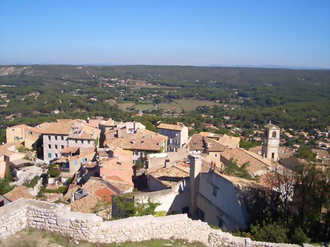 Vue générale du village de Ventabren - Ventabren (13122) - Bouches-du-Rhône