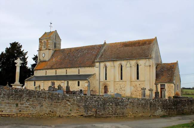 Église Saint-Aubin - Acqueville (14220) - Calvados