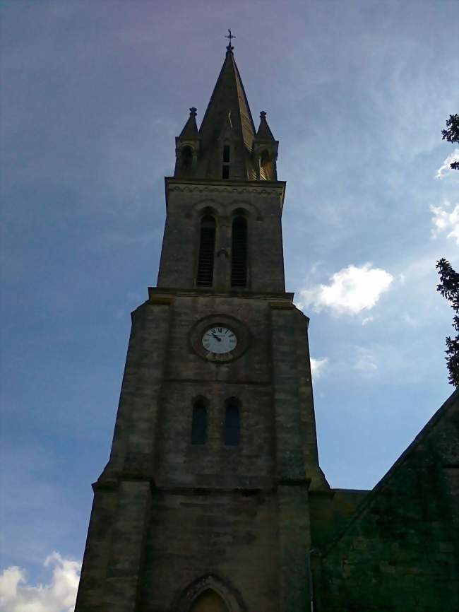 Clocher de l'église Saint-Pierre - Amblie (14480) - Calvados