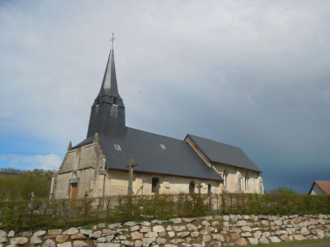 L'église Saint-Léger - Angerville (14430) - Calvados