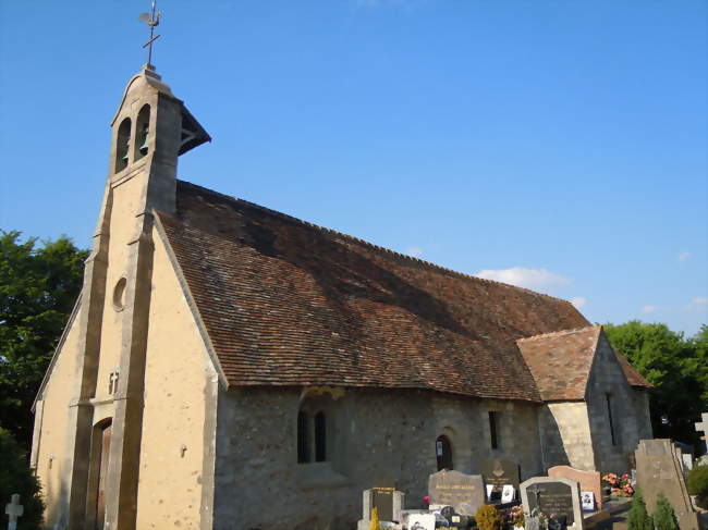 L'église Sainte-Barbe - Auberville (14640) - Calvados