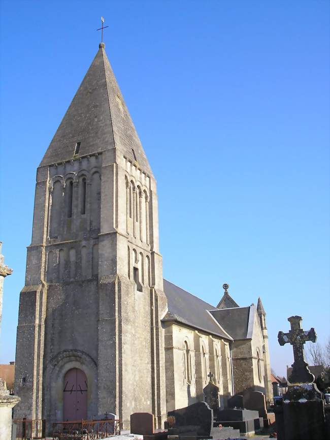 L'église Saint-Georges - Basly (14610) - Calvados