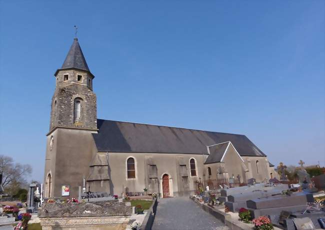 L'église Saint-Martin - La Bazoque (14490) - Calvados