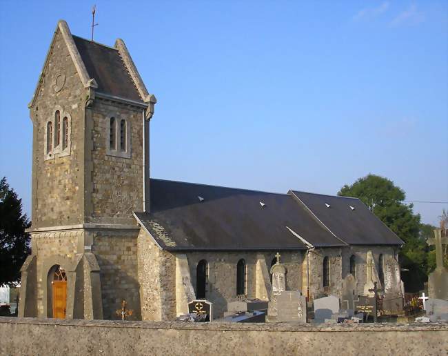 L'église Saint-Marcouf - La Bigne (14260) - Calvados