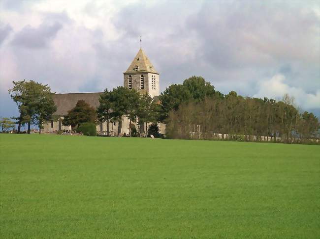L'église Saint-Hilaire - Cairon (14610) - Calvados