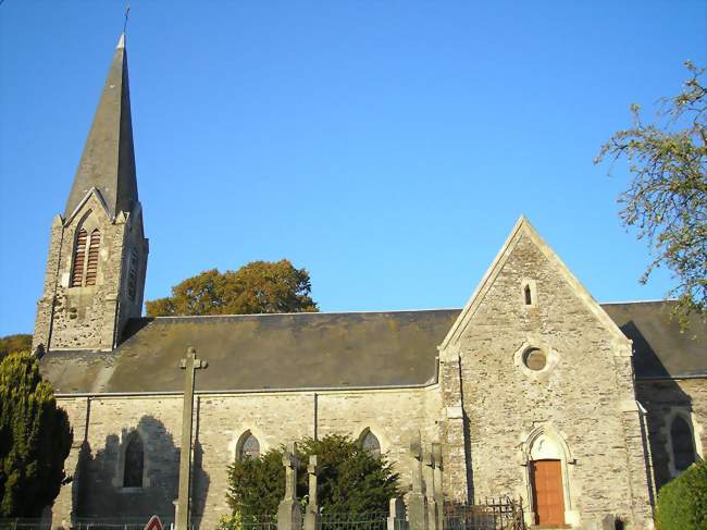 L'église Saint-Pierre - Campandré-Valcongrain (14260) - Calvados