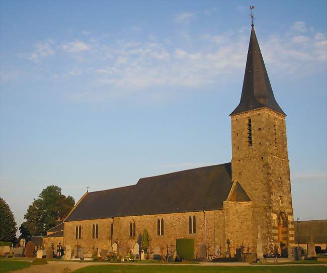 L'église Notre-Dame-et-Sainte-Anne - Carville (14350) - Calvados