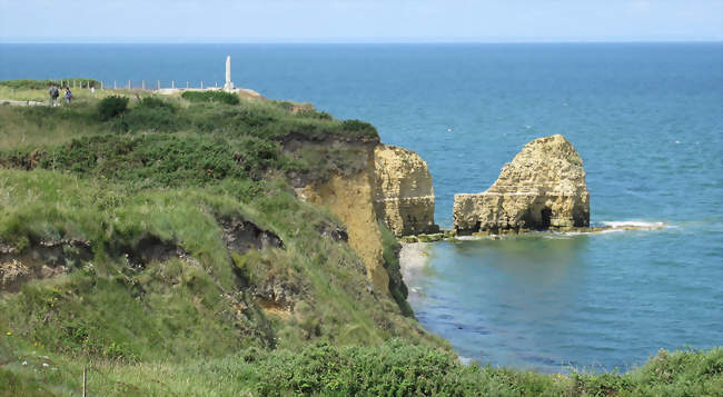 La pointe du Hoc - Cricqueville-en-Bessin (14450) - Calvados