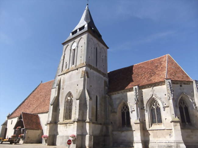 L'église Saint-Hilaire - Crocy (14620) - Calvados