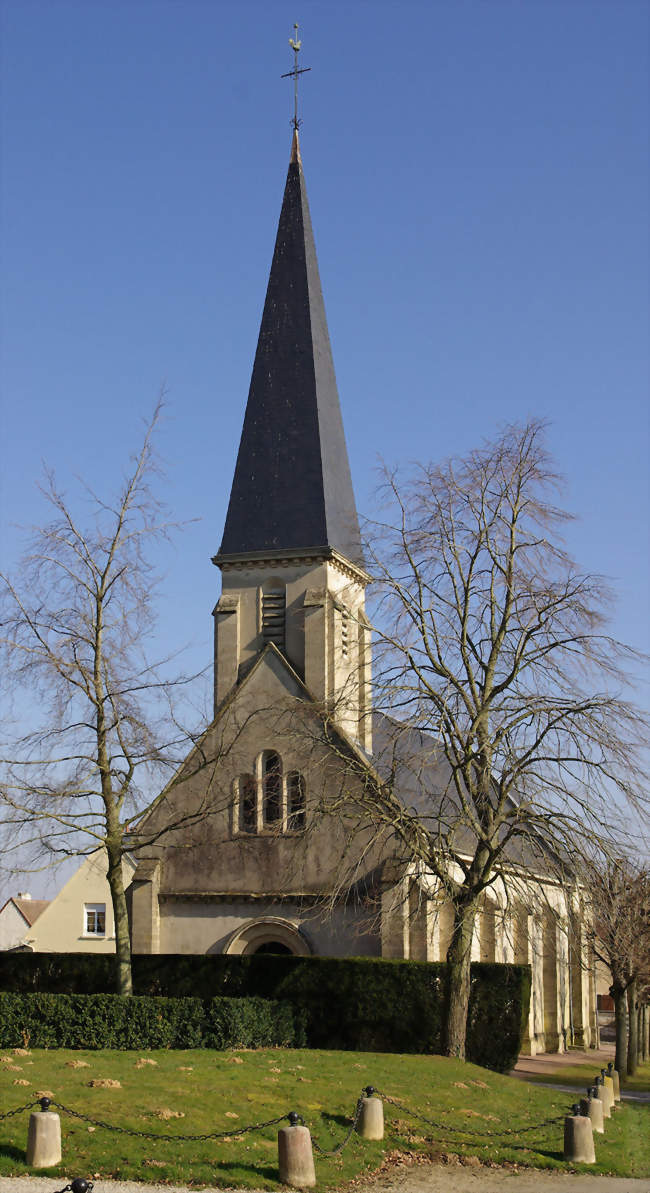 L'église Saint-Martin - Garcelles-Secqueville (14540) - Calvados