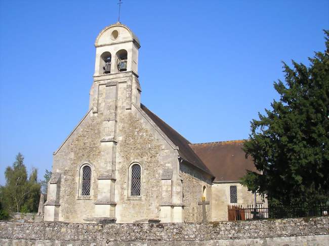 L'église Saint-Aubin - Gavrus (14210) - Calvados