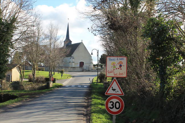 Entrée du bourg - Gonneville-en-Auge (14810) - Calvados