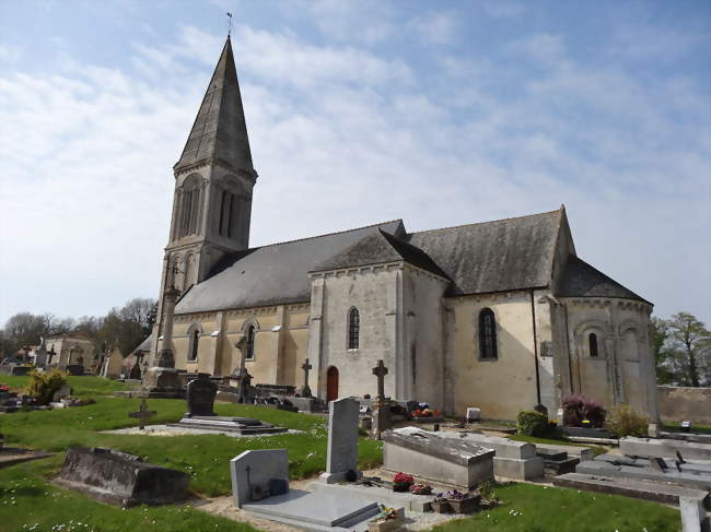L'église Saint-Germain - Guéron (14400) - Calvados