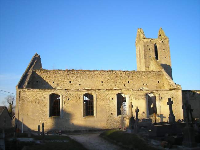 Ruine de l'église Saint-Vigor de Juaye - Juaye-Mondaye (14250) - Calvados