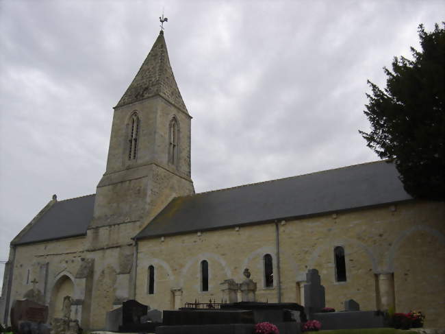 L'église Saint-Rémi - Manvieux (14117) - Calvados