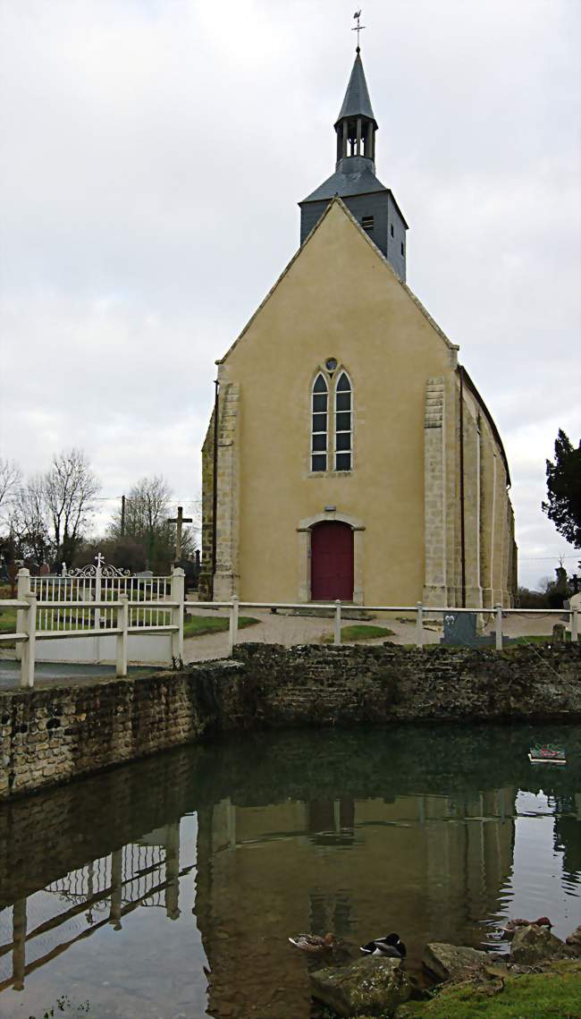 L'église Saint-Martin - Martigny-sur-l'Ante (14700) - Calvados