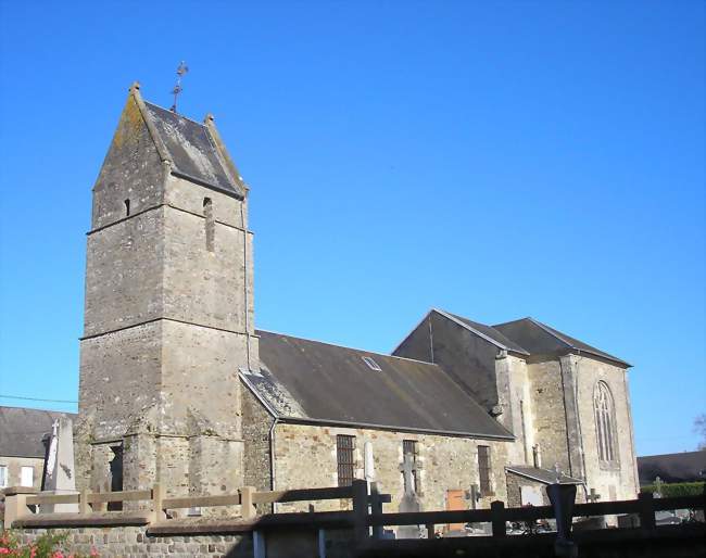 L'église Saint-Christophe - Le Mesnil-Auzouf (14260) - Calvados
