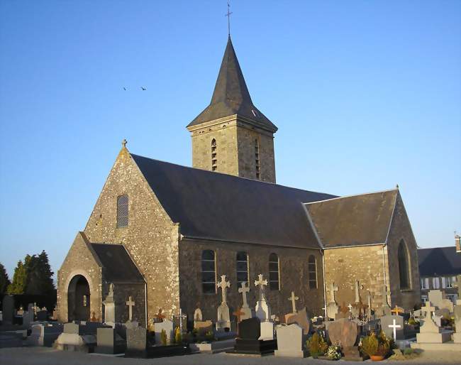 L'église Saint-Martin - Mesnil-Clinchamps (14380) - Calvados