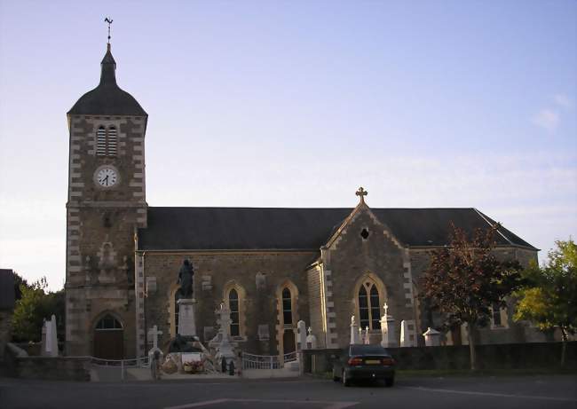 L'église Saint-Jean-Baptiste - Pont-Farcy (14380) - Calvados