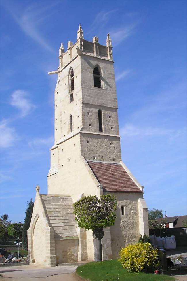 Le clocher de l'église - Ranville (14860) - Calvados
