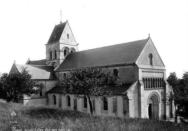 Lumières et musique dans l'église de Ryes