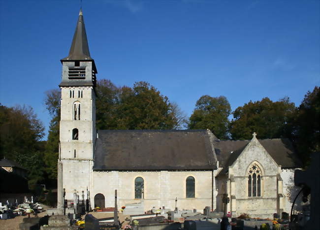 L'église Saint-André - Saint-André-d'Hébertot (14130) - Calvados