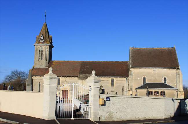 Église Saint Aubin - Saint-Aubin-d'Arquenay (14970) - Calvados