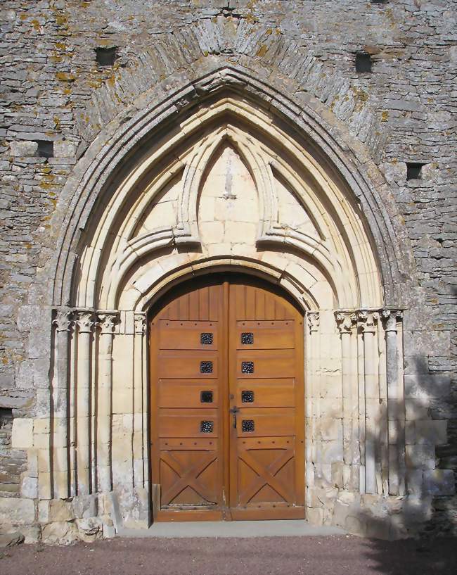 Portail de l'église Saint-Louet - Saint-Louet-sur-Seulles (14310) - Calvados