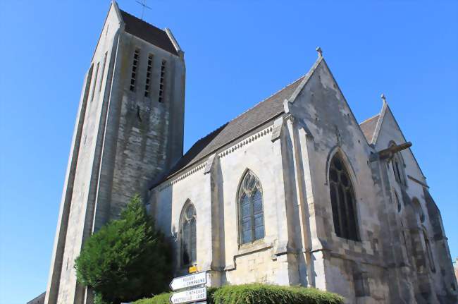 L'église Saint-Sylvain - Saint-Sylvain (14190) - Calvados