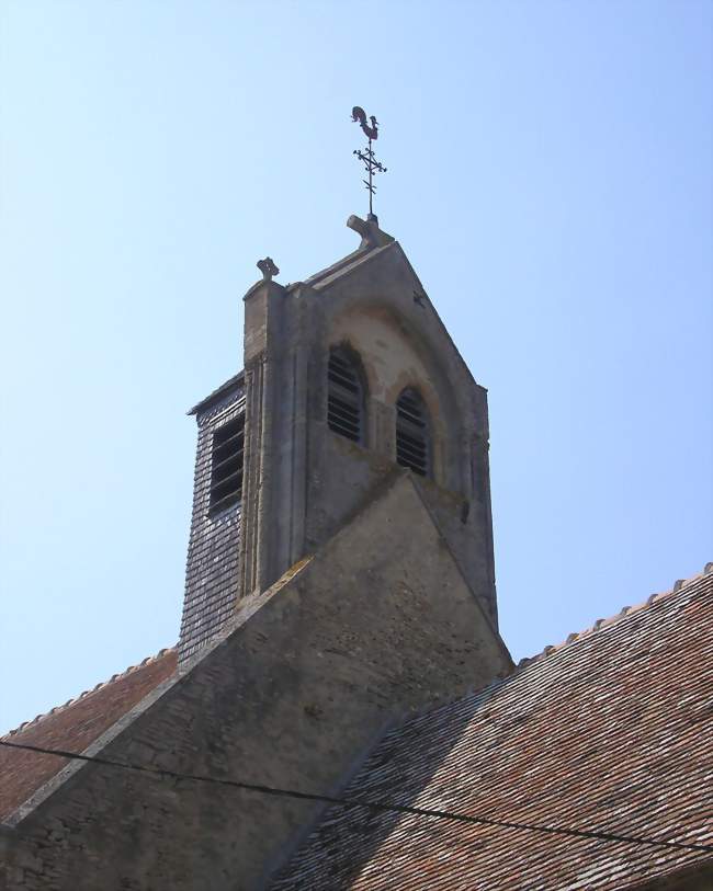 Le clocher de l'église Saint-Paterne de Lieury - L'Oudon (14170) - Calvados