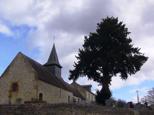 Église Saint-Laurent et if funéraire - Le Vey (14570) - Calvados
