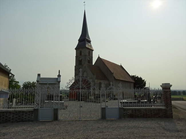 L'église Saint-Aubin - Vieux-Pont-en-Auge (14140) - Calvados