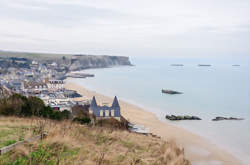 photo Arromanches Dday Cross Triathlon