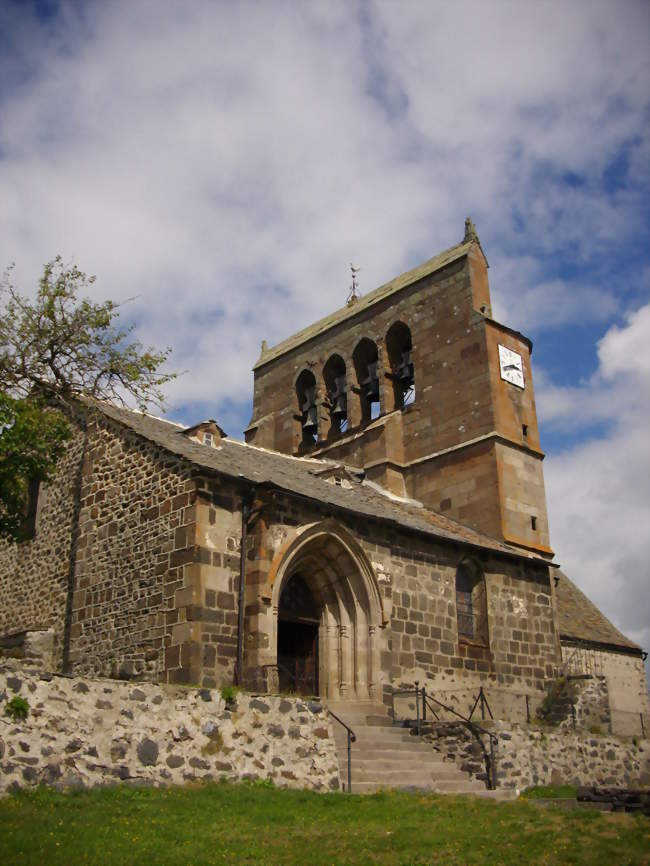 L'église Saint-Barthélémy - Chalinargues (15170) - Cantal