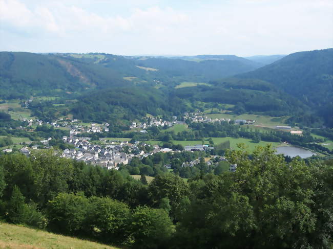 Condat (Cantal 15) vue depuis le belvédère - Condat (15190) - Cantal