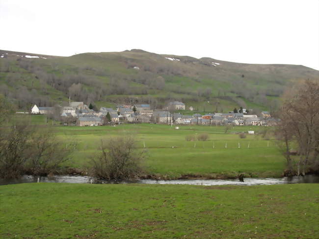 Vue générale de la Dienne - Dienne (15300) - Cantal