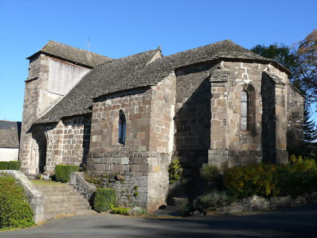 L'église Saint-Georges - Méallet (15200) - Cantal