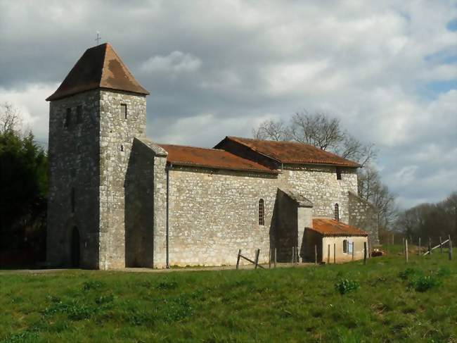 L'église de Lussac - Lussac (16450) - Charente